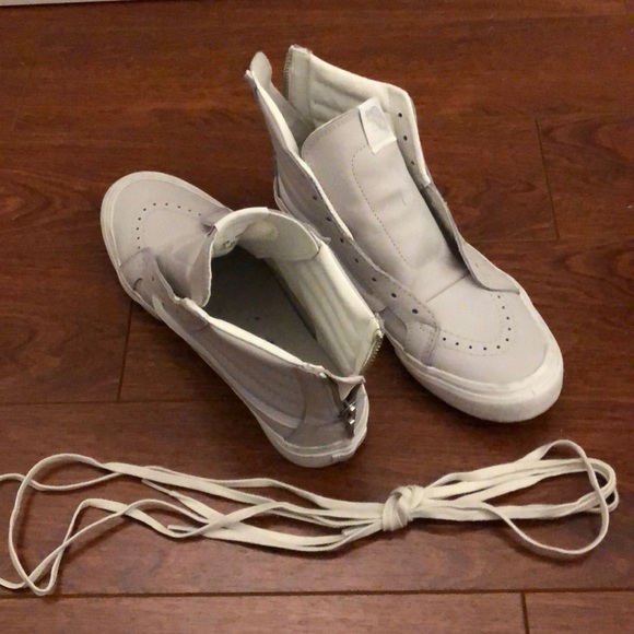 Leather High tip vans - Picture 1 of 2